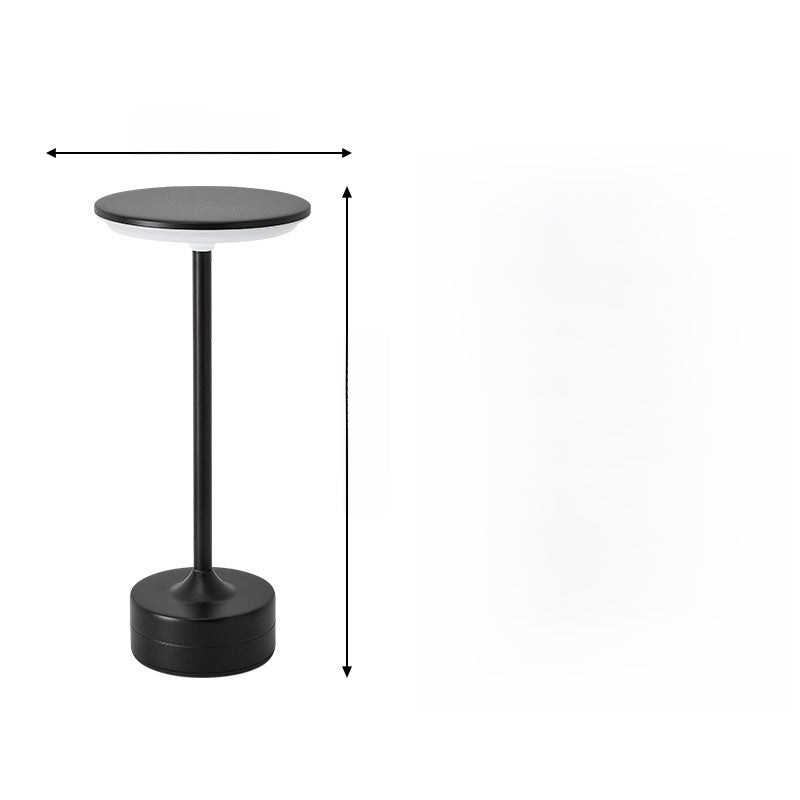 Metal Minimalist Table Lamp – Modern Bedside Lamp for Bedroom & Living Room