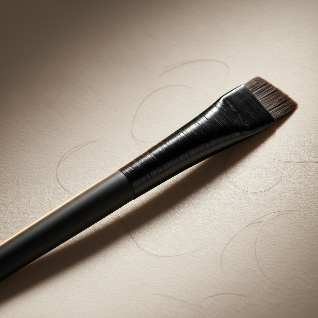 A-101 Precision Blade Brow Brush — Light Background