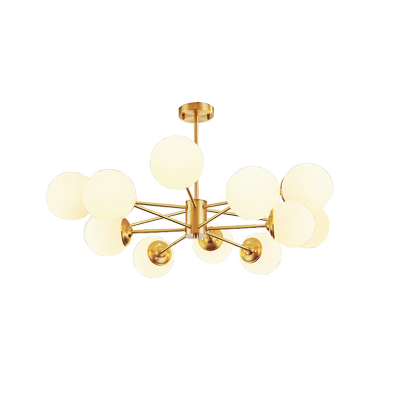Magic Bean Cluster Chandelier – Modern Abstract Ceiling Light for Living Room