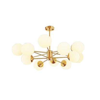 Magic Bean Cluster Chandelier – Modern Abstract Ceiling Light for Living Room