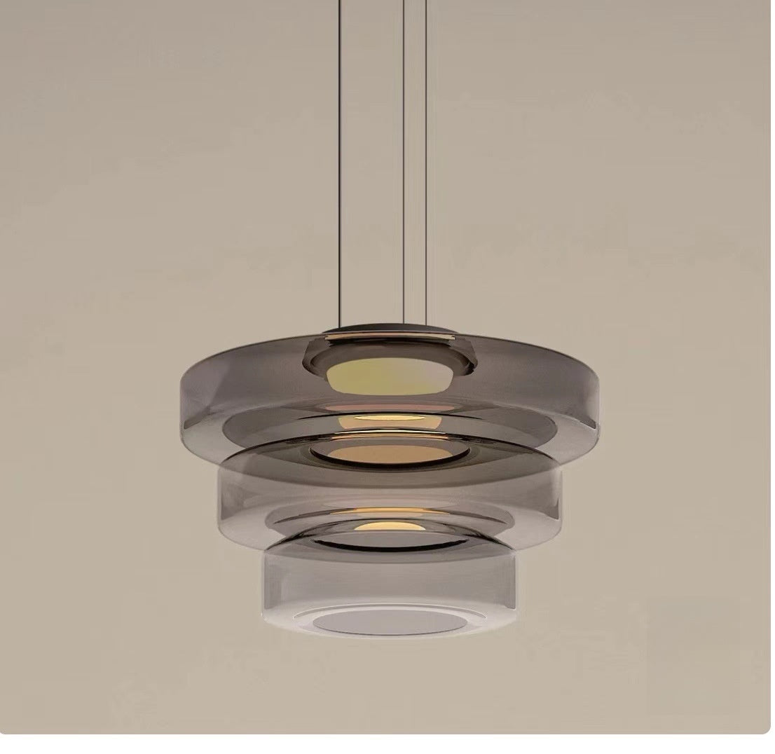 Levels Series Multi-Tier Pendant Light – Modern Layered Hanging Lamp for Dining Room