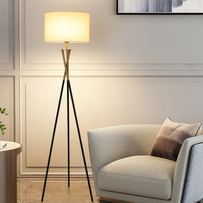 Tripod Floor Lamp – Minimalist Scandinavian Standing Lamp for Living Room