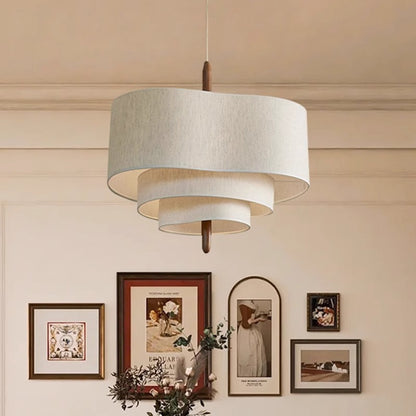 French Cream Chandelier – Luxury Vintage Ceiling Light for Living Room & Dining Room