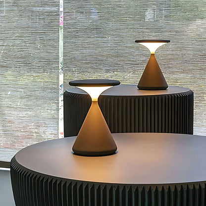 Hourglass Table Lamp – Sensory Dimmable Aura LED Bedside Light for Bedroom