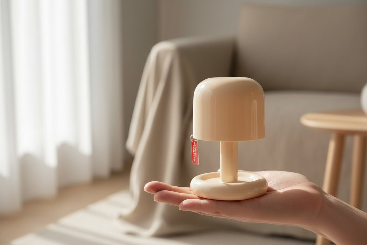 Mini Touch Sensor Bedside Lamp – Dimmable LED Night Light for Bedroom