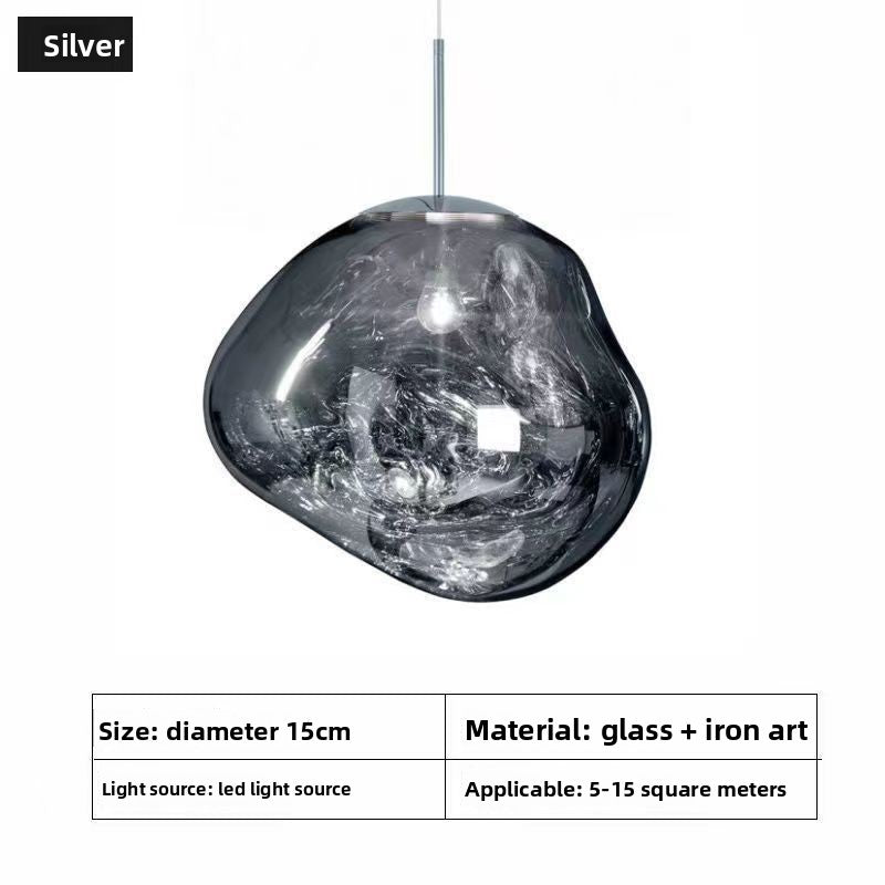 Tom Dixon Melt Lava-Like Design Pendant Light – Modern Multi-Globe Pendant Light for Dining Room & Living Room