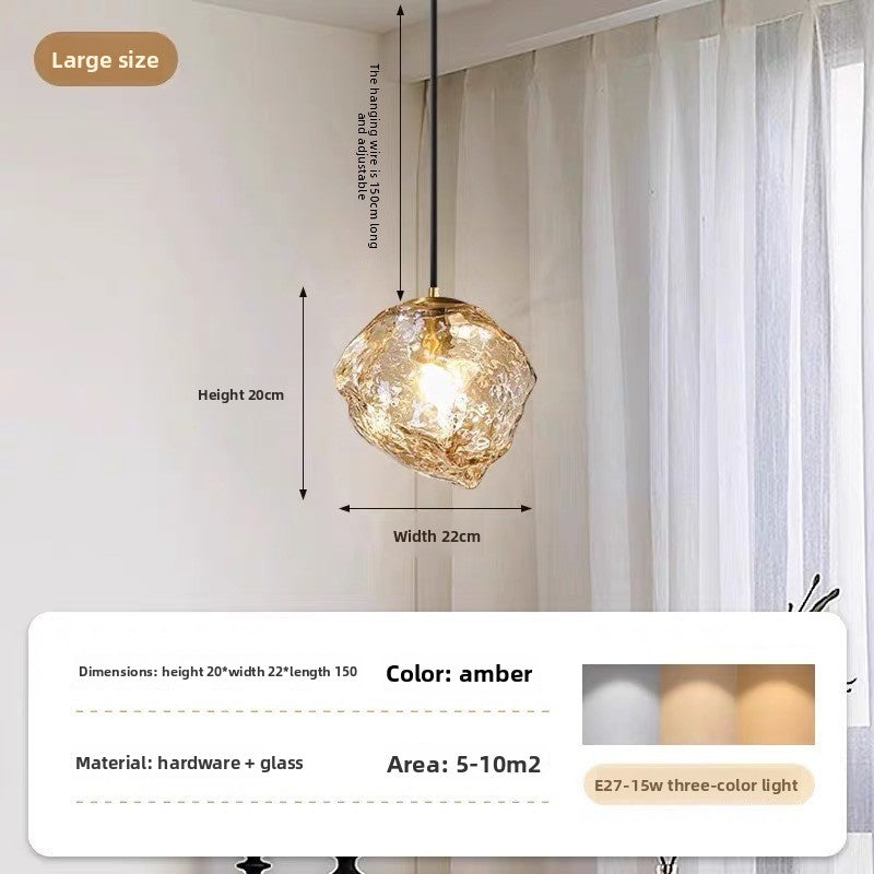 Nordic Lava Abstract Chandelier – Modern Sculptural Ceiling Light for Living Room