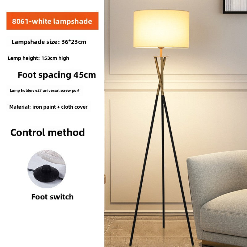 Tripod Floor Lamp – Minimalist Scandinavian Standing Lamp for Living Room