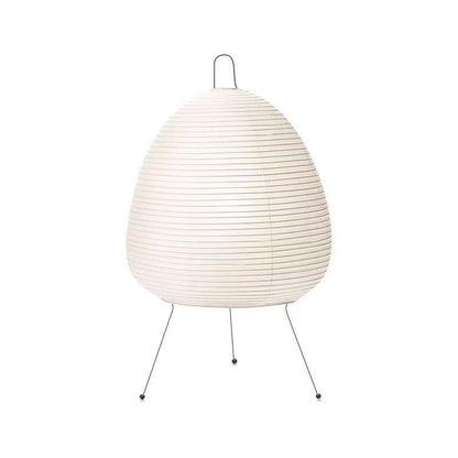 Japanese Washi Paper Floor Lamp – Wabi-Sabi Style Ambient Night Light