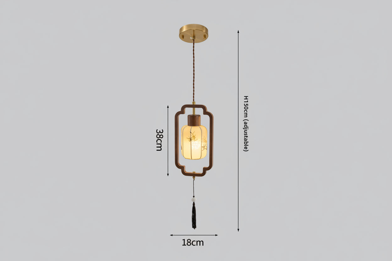 Mid-Century Modern Hanging Lamp – Retro Dome Pendant Light for Kitchen & Dining