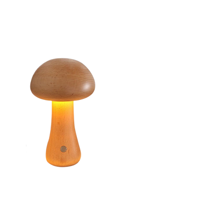 Oslo Mushroom Table Lamp – Retro Scandinavian LED Bedside Lamp for Bedroom