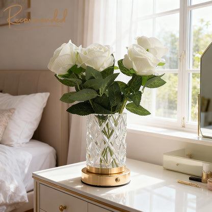 Flower Vase Floor Lamp – Elegant Decorative Standing Lamp for Living Room & Bedroom