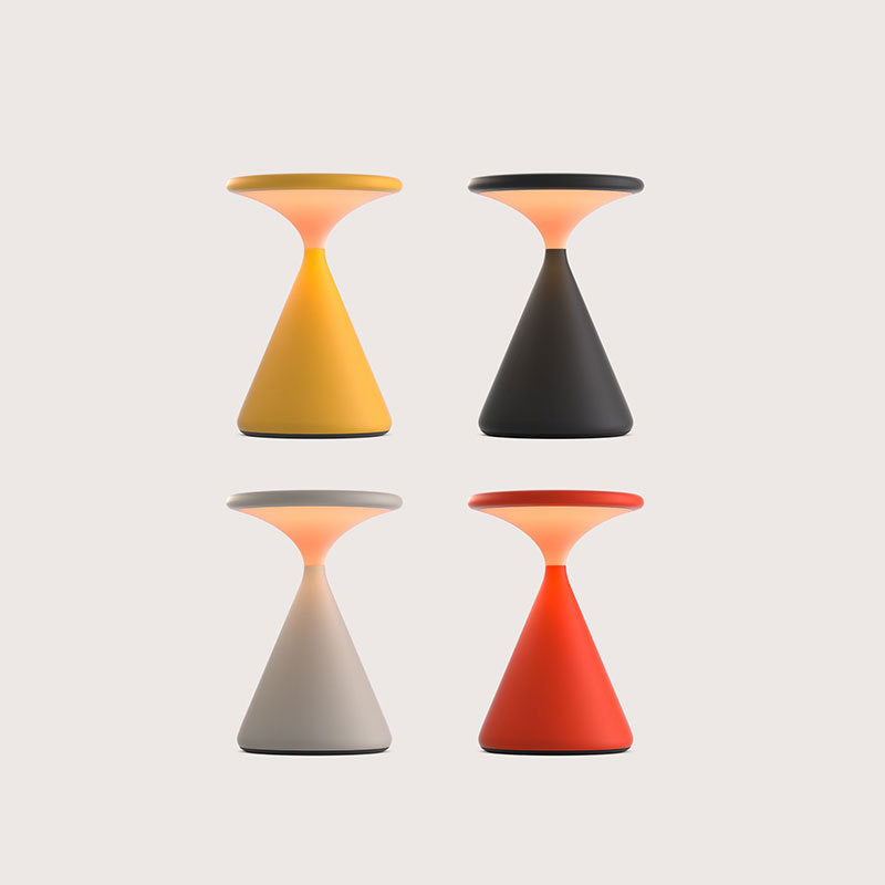 Hourglass Table Lamp – Sensory Dimmable Aura LED Bedside Light for Bedroom