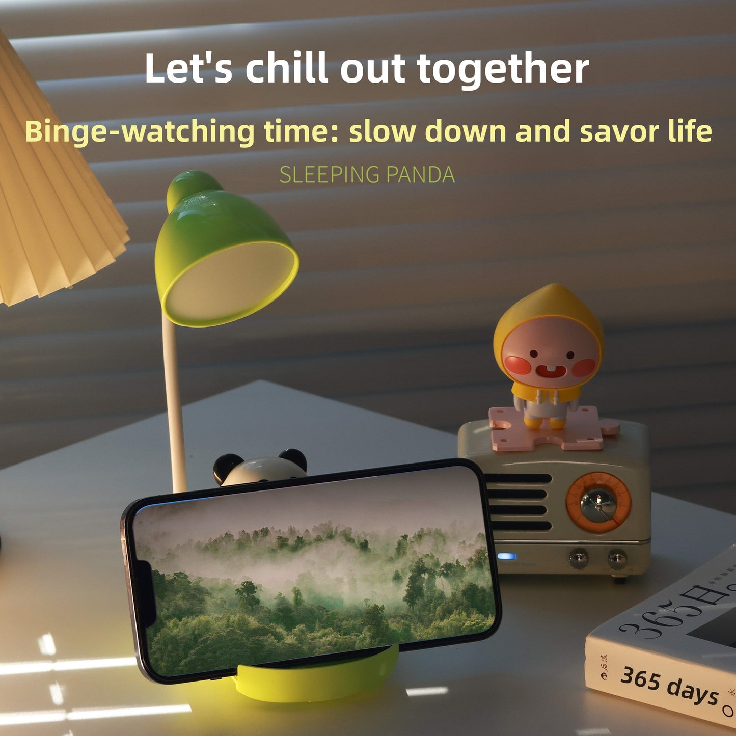 Panda LED Desk Lamp – Cute Animal Night Light for Kids Room & Nursery