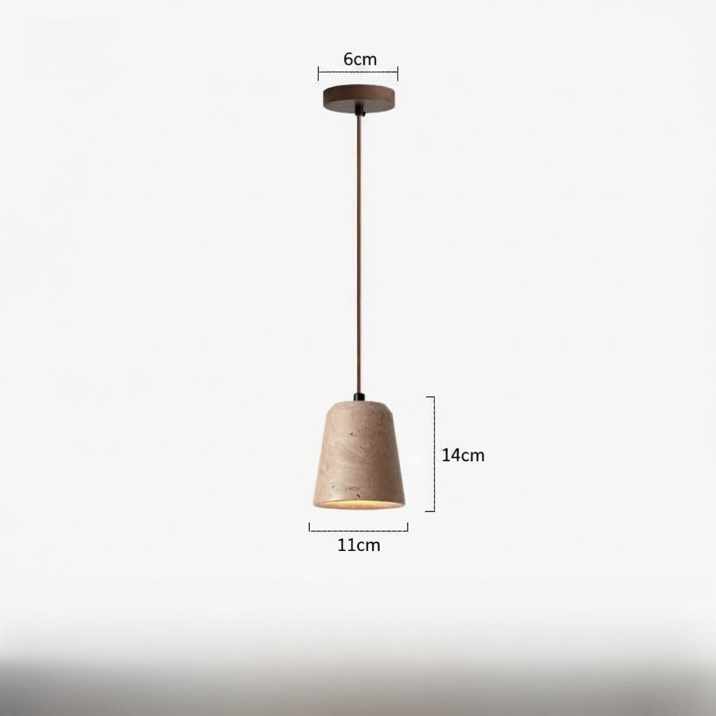 Vintage Cylindrical Metal Pendant Lamp – Industrial Hanging Light for Kitchen & Bar