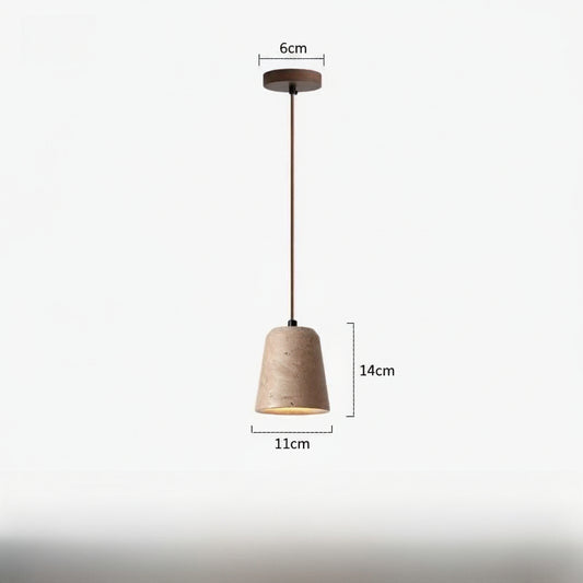 Vintage Cylindrical Metal Pendant Lamp – Industrial Hanging Light for Kitchen & Bar