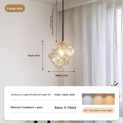 Nordic Lava Abstract Chandelier – Modern Sculptural Ceiling Light for Living Room