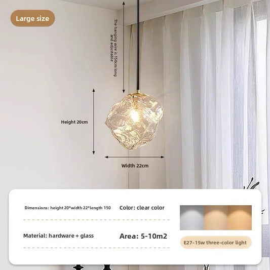 Nordic Lava Abstract Chandelier – Modern Sculptural Ceiling Light for Living Room