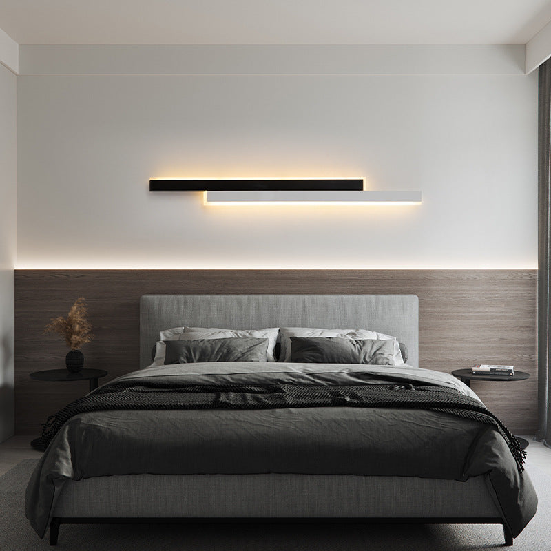 Slim Strip LED Wall Light – Minimalist Indoor Wall Sconce for Bedroom & Living Room