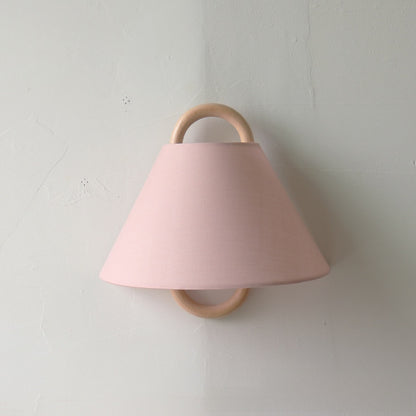 Retro Solid Wood Wall Lamp – Rustic Wooden Wall Sconce for Living Room