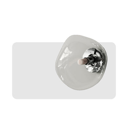 Scandinavian Lava Glass Wall Lamp – Nordic Art Glass Wall Sconce for Living Room