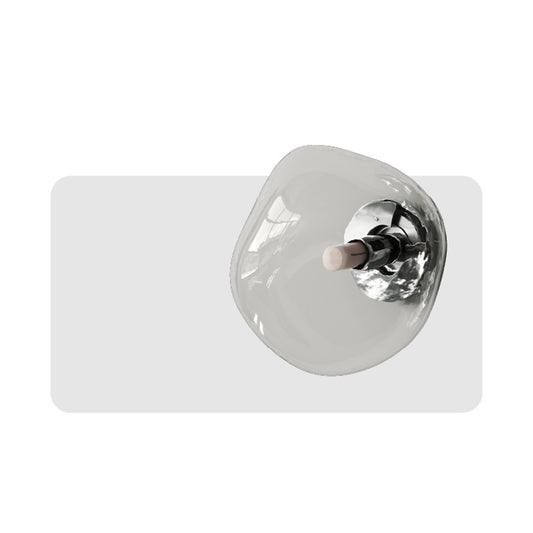 Scandinavian Lava Glass Wall Lamp – Nordic Art Glass Wall Sconce for Living Room
