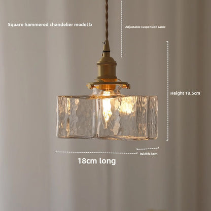 Japanese Vintage Brass Chandelier – Kinshi Style Ceiling Light for Dining Room