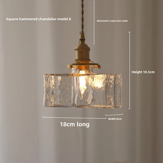 Japanese Vintage Brass Chandelier – Kinshi Style Ceiling Light for Dining Room
