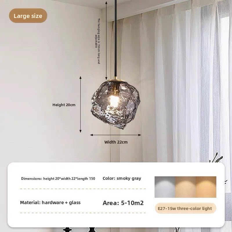 Nordic Lava Abstract Chandelier – Modern Sculptural Ceiling Light for Living Room