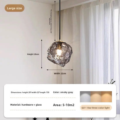 Nordic Lava Abstract Chandelier – Modern Sculptural Ceiling Light for Living Room