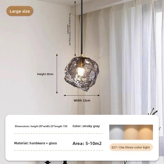 Nordic Lava Abstract Chandelier – Modern Sculptural Ceiling Light for Living Room