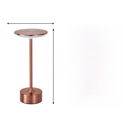 Metal Minimalist Table Lamp – Modern Bedside Lamp for Bedroom & Living Room