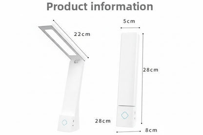 Modern LED Desk Lamp – Adjustable Arm Study Lamp for Home Office & Bedroom