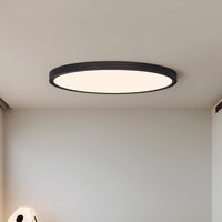 Ultra-Thin Smart LED Ceiling Lamp – Dimmable Remote Control Flush Mount Light