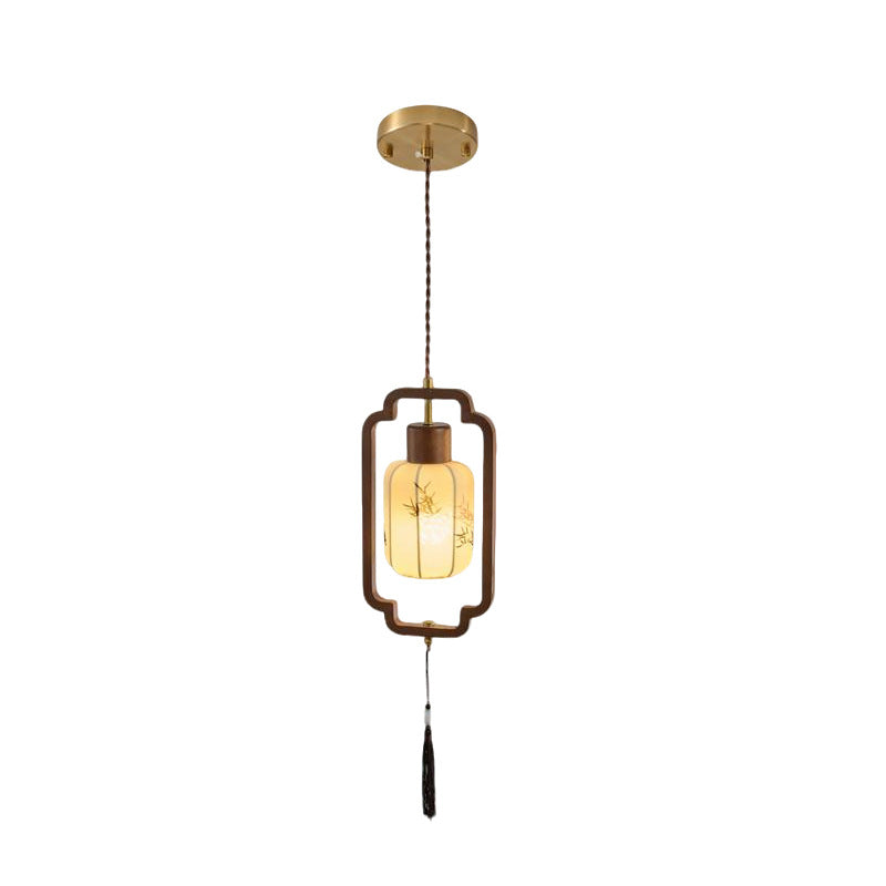 Mid-Century Modern Hanging Lamp – Retro Dome Pendant Light for Kitchen & Dining