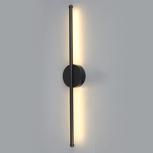 Nordic Linear Wall Light – Scandinavian Style Indoor Wall Lamp for Bedroom