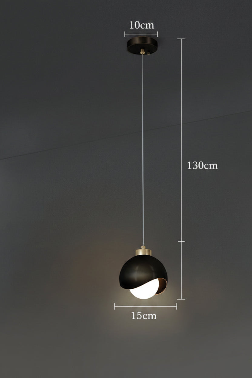 Modern Design Crystal Lampshade Bedside Pendant Lights – Luxury LED Lights for Bedroom & Living Room