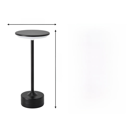 Metal Minimalist Table Lamp – Modern Bedside Lamp for Bedroom & Living Room