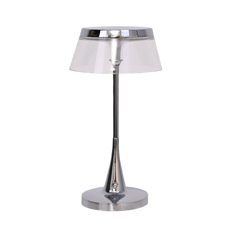 Acrylic Transparent Table Lamp – Modern Clear Desk Light for Bedroom & Living Room