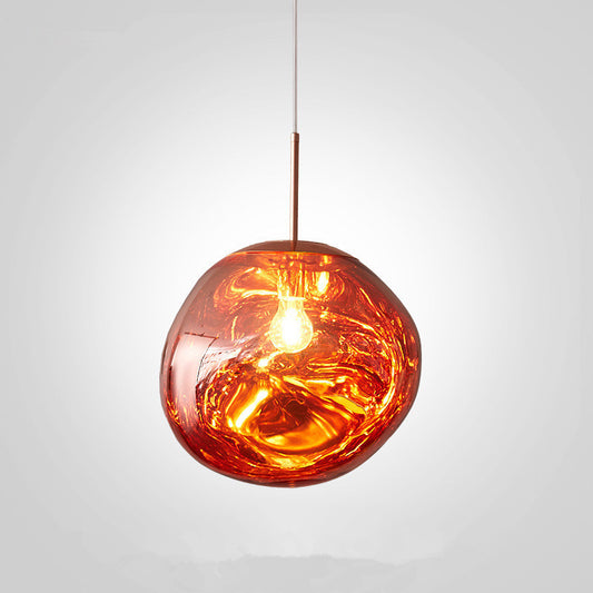 Tom Dixon Melt Lava-Like Design Pendant Light – Modern Multi-Globe Pendant Light for Dining Room & Living Room