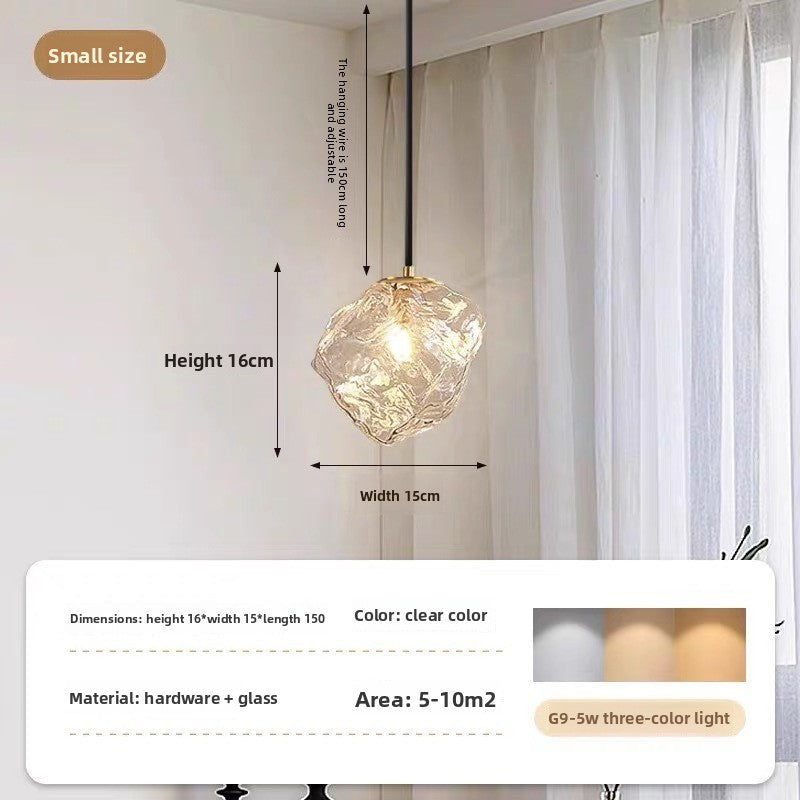 Nordic Lava Abstract Chandelier – Modern Sculptural Ceiling Light for Living Room