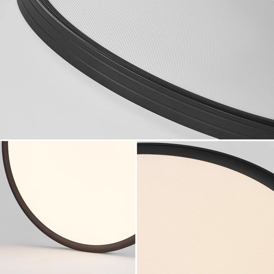 Ultra-Thin Smart LED Ceiling Lamp – Dimmable Remote Control Flush Mount Light