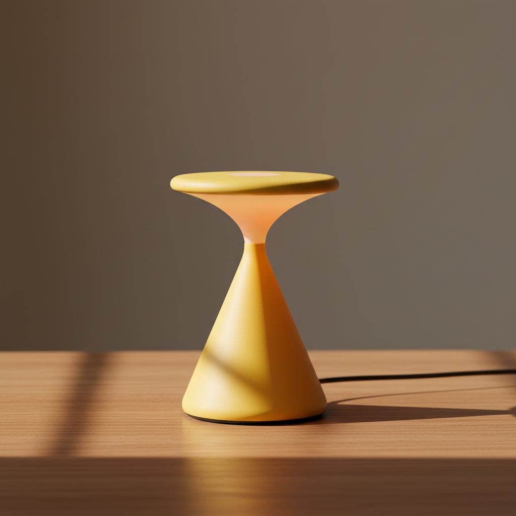 Hourglass Table Lamp – Sensory Dimmable Aura LED Bedside Light for Bedroom
