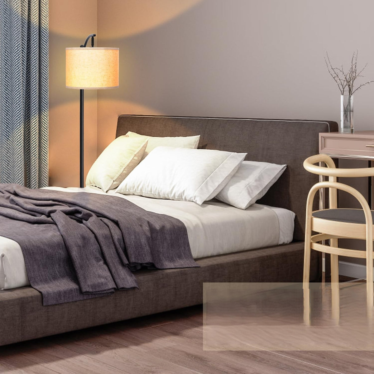Modern European Arc Floor Lamp – Elegant Standing Lamp for Living Room & Bedroom