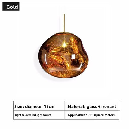 Tom Dixon Melt Lava-Like Design Pendant Light – Modern Multi-Globe Pendant Light for Dining Room & Living Room