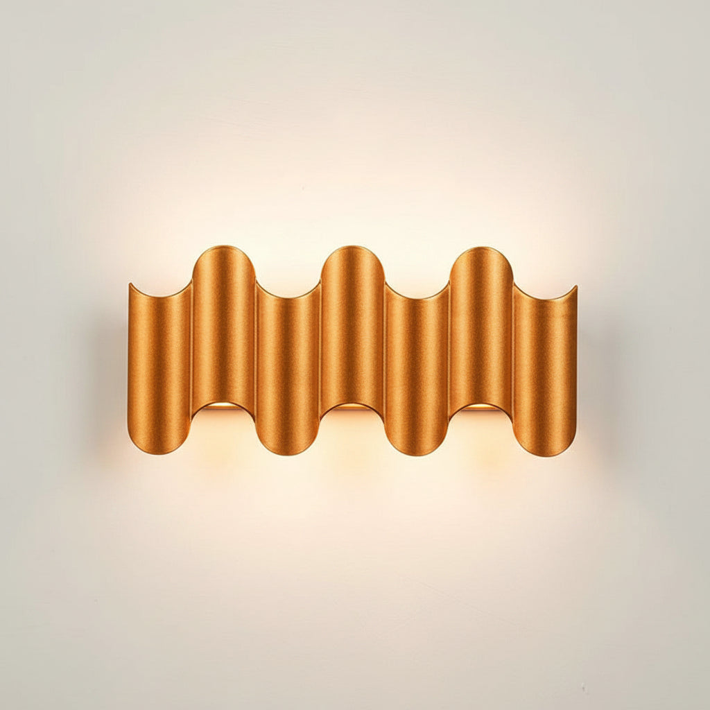 Modern Radiant Outdoor Wall Light – Waterproof LED Exterior Wall Sconce