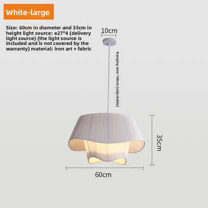 French Cream Chandelier – Luxury Vintage Ceiling Light for Living Room & Dining Room