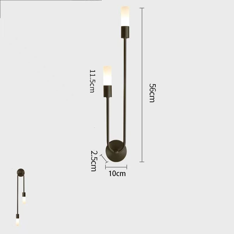 Twilight Linear LED Wall Light – Modern Wall-Mounted Sconce for Bedroom & Hallway
