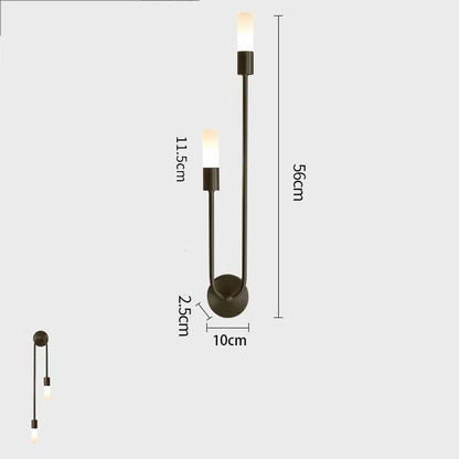 Twilight Linear LED Wall Light – Modern Wall-Mounted Sconce for Bedroom & Hallway