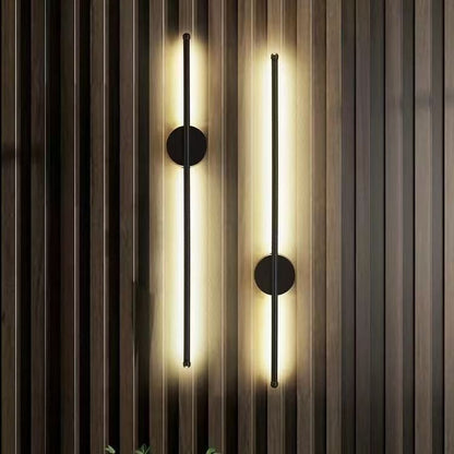 Nordic Linear Wall Light – Scandinavian Style Indoor Wall Lamp for Bedroom